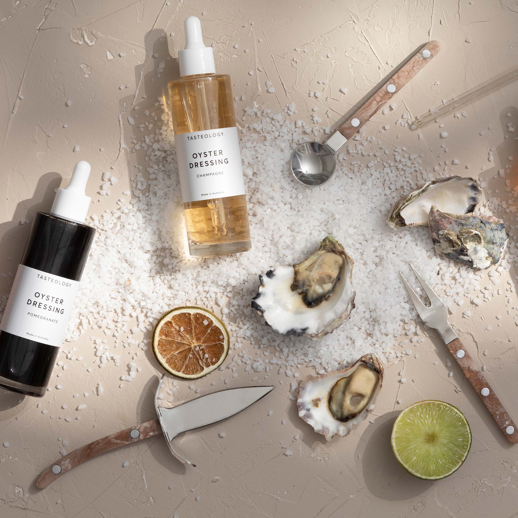 Cocktail Fork - Taupe