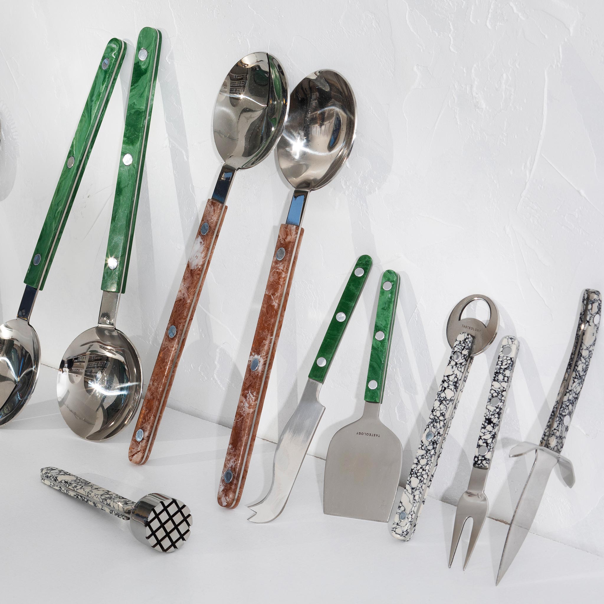 Salad Servers - Taupe