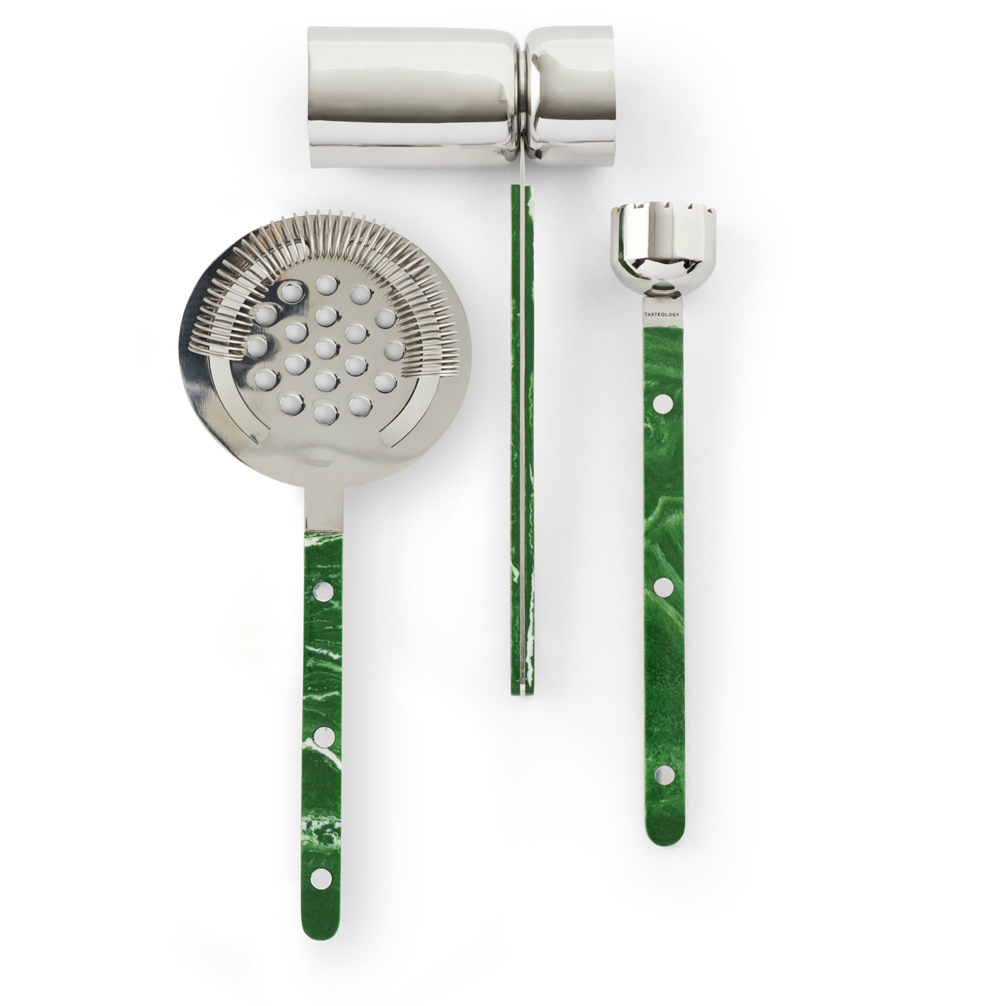 Cocktail Tools Set - Emerald