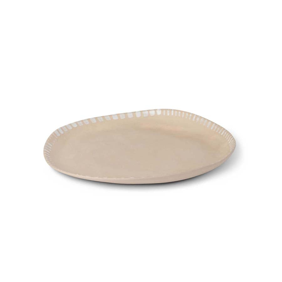 Stripy Ceramic Platter