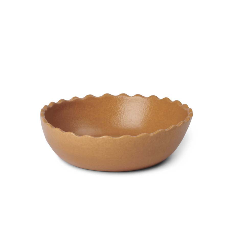 Wave ceramic breakfast bowl set of 4