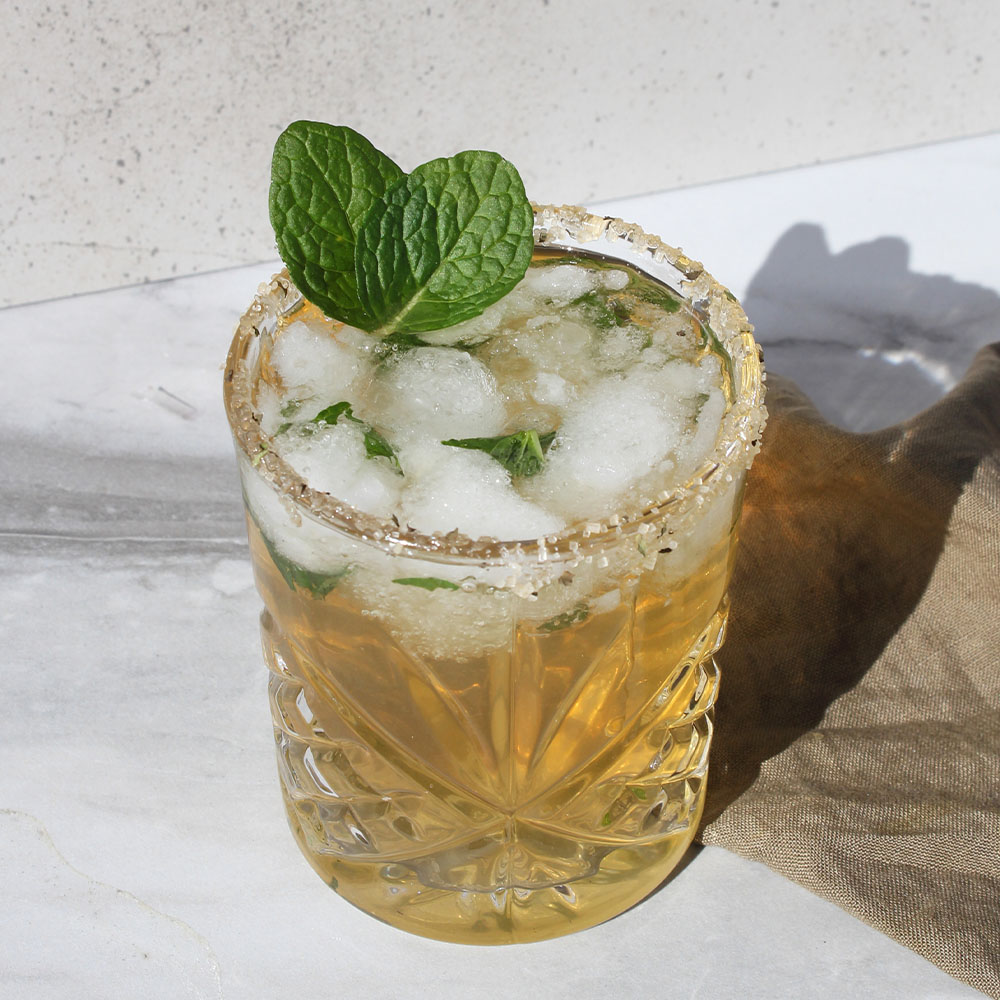 Mint Elderflower julep