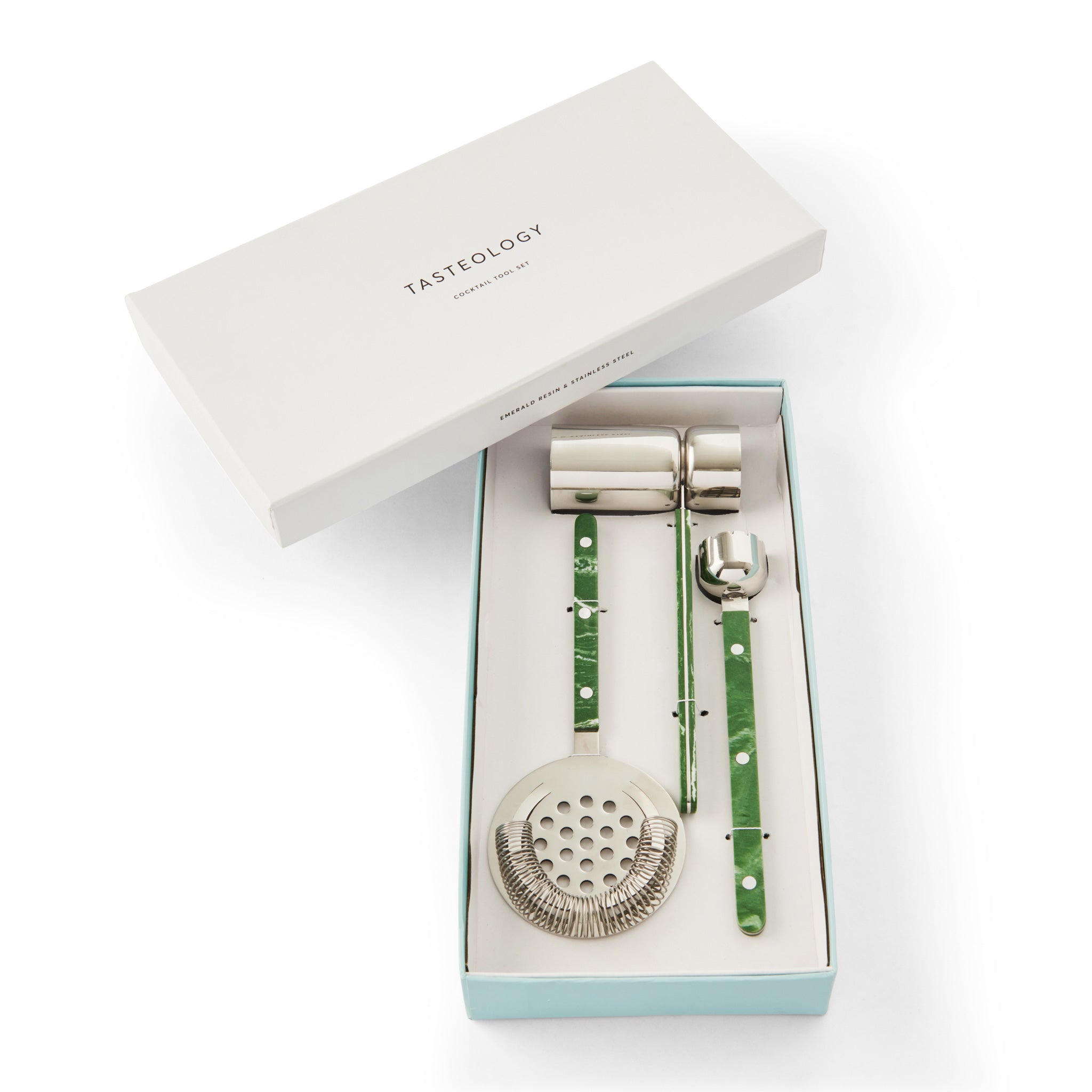 Cocktail Tools Set - Emerald