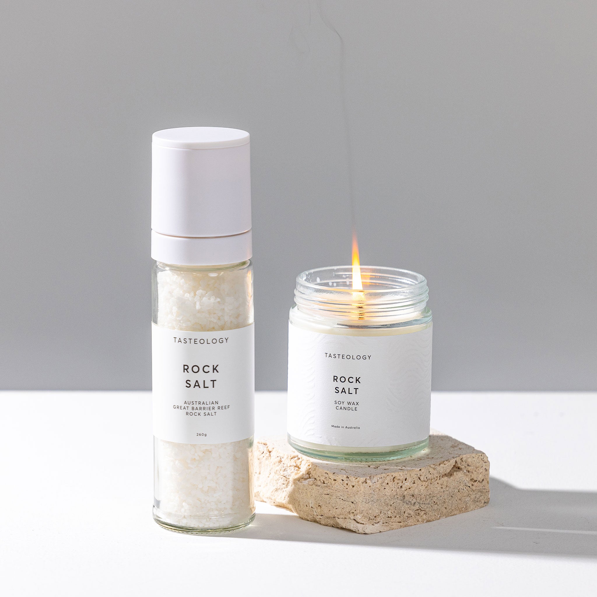Rock Salt Candle