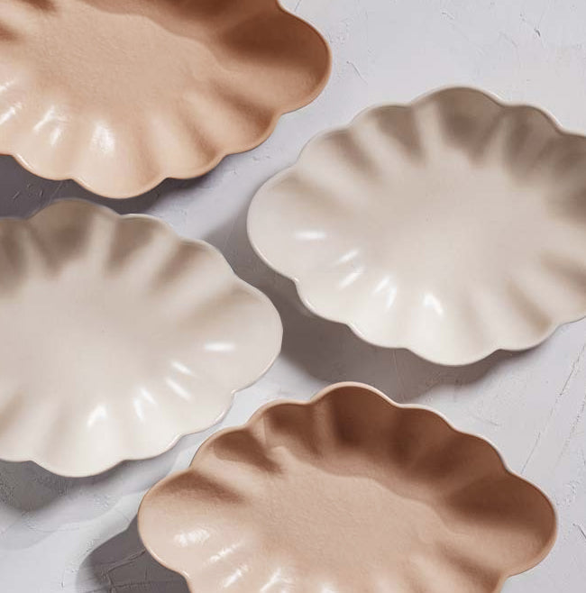 Cloud Ceramic serving bowl set of 4